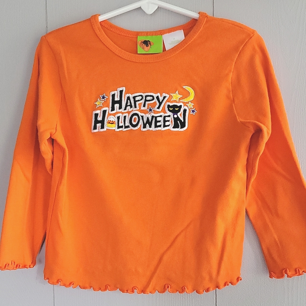 🌴 "Happy Halloween🐈‍⬛" Longsleeved T-Shirt
